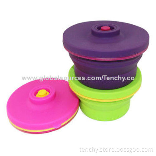 Silicone food storage box